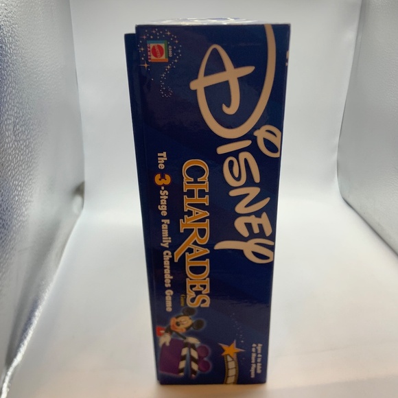 Disney Family Charades Game w/ Electronic Musical Clapboard Timer Mattel 2001 - Picture 8 of 15